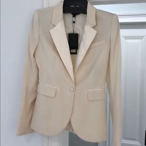 Rachael Zoe Ivory Tuxedo Jacket
